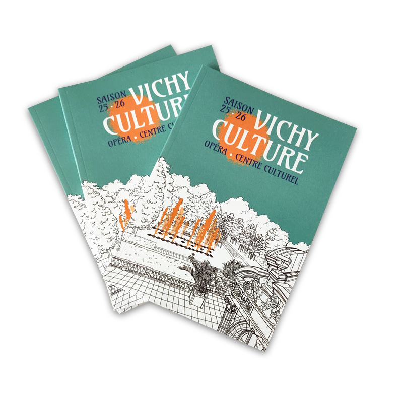Brochure pour l'Opéra de Vichy